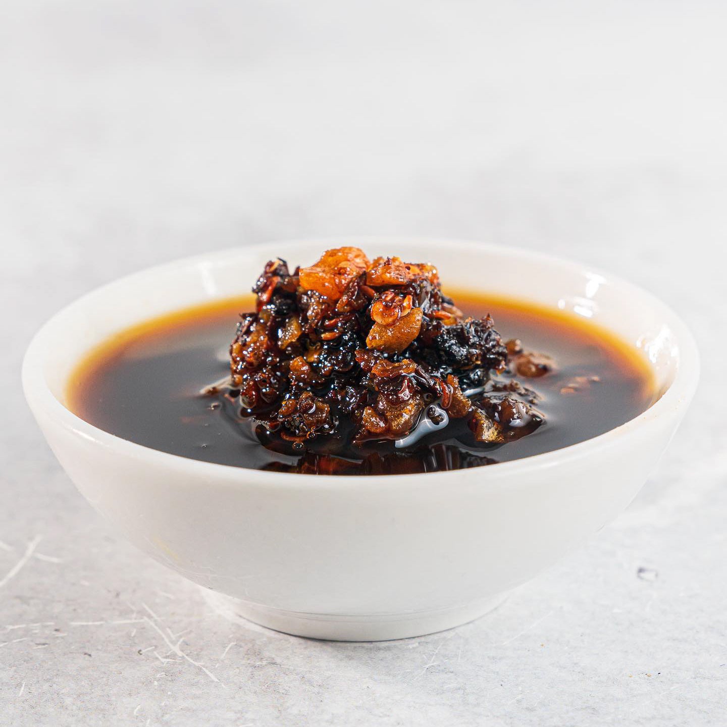 SPICY! CRUNCHY! UMAMI!  The best Hot Garlic from Mama Teav's family recipe of fiery heat, crispy garlic, and rich umami. Add it to your favorite dish for a touch of spicy, sweet, and savory flavor.